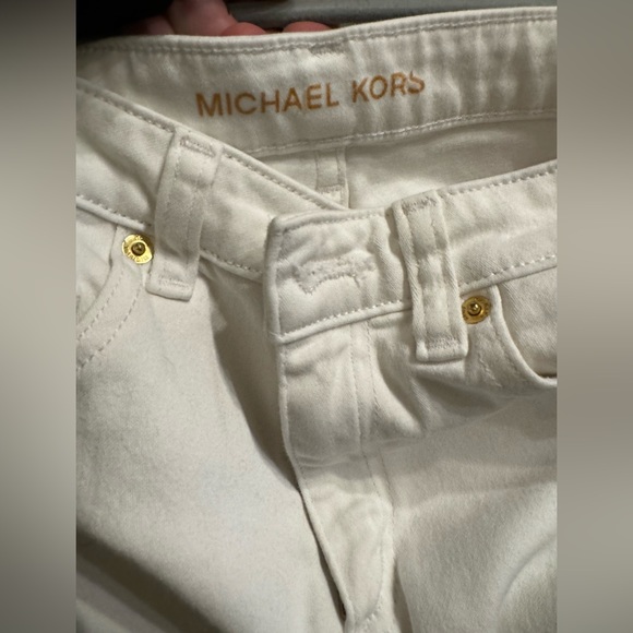 MICHAEL MICHAEL KORS Selma White Skinny Jeans Size 8 VGUC - Picture 7 of 16